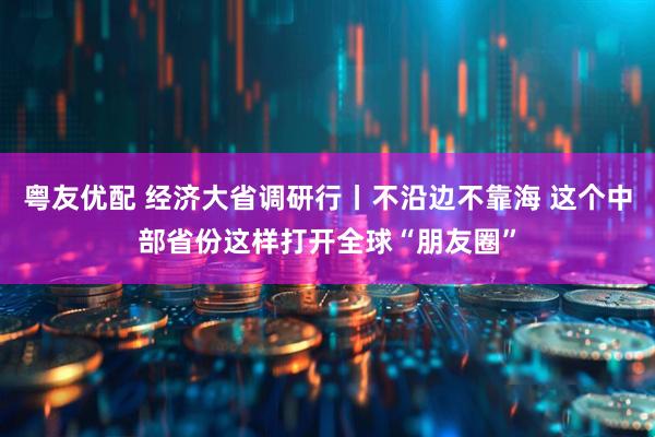 粤友优配 经济大省调研行丨不沿边不靠海 这个中部省份这样打开全球“朋友圈”