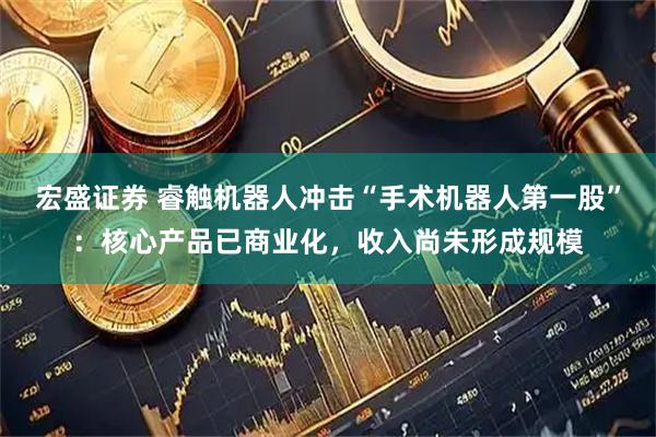 宏盛证券 睿触机器人冲击“手术机器人第一股”：核心产品已商业化，收入尚未形成规模