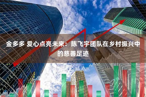 金多多 爱心点亮未来：陈飞宇团队在乡村振兴中的慈善足迹